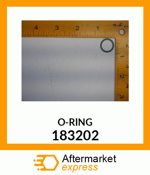 Spare part 183202 + O-RING