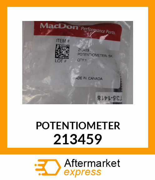 POTENTIOMETER 213459