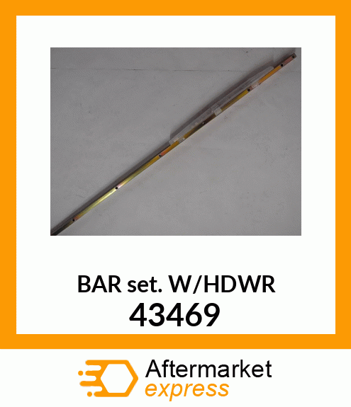 BAR_SET_W/HDWR_ 43469