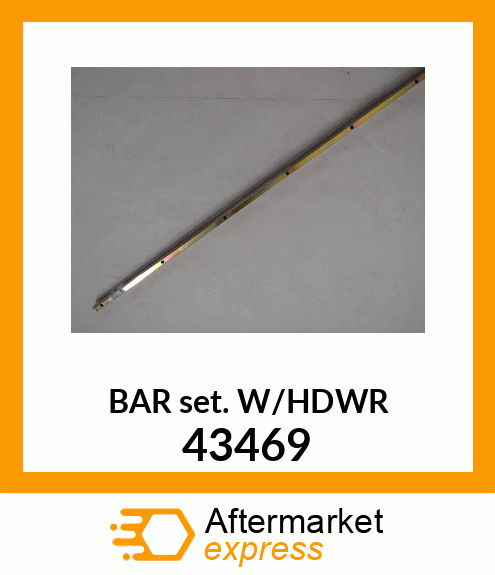 BAR_SET_W/HDWR_ 43469