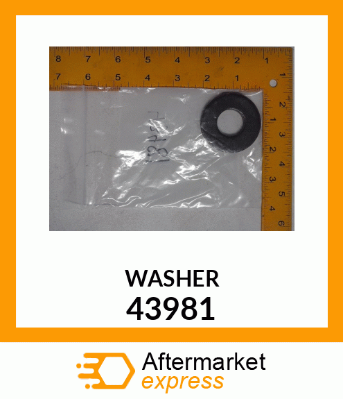 WASHER 43981