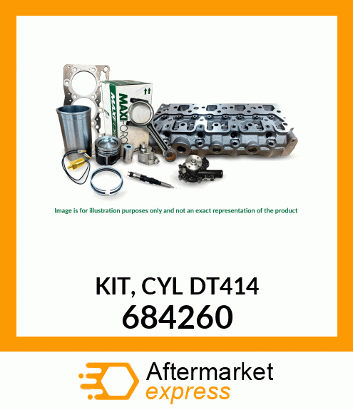 XX -KIT, CYL (DT414) 684260