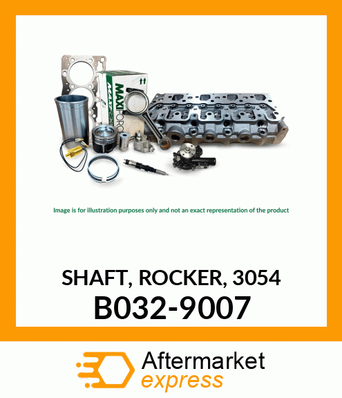 SHAFT, ROCKER, 3054 B032-9007