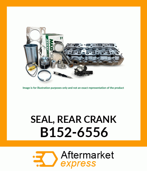 SEAL, REAR CRANK B152-6556