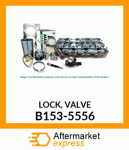 LOCK, VALVE B153-5556