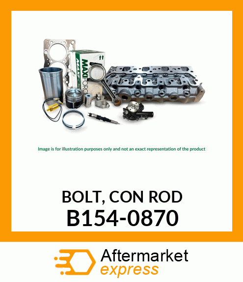 Spare part B154-0870 + BOLT, CON ROD