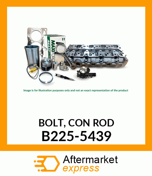 BOLT, CON ROD B225-5439