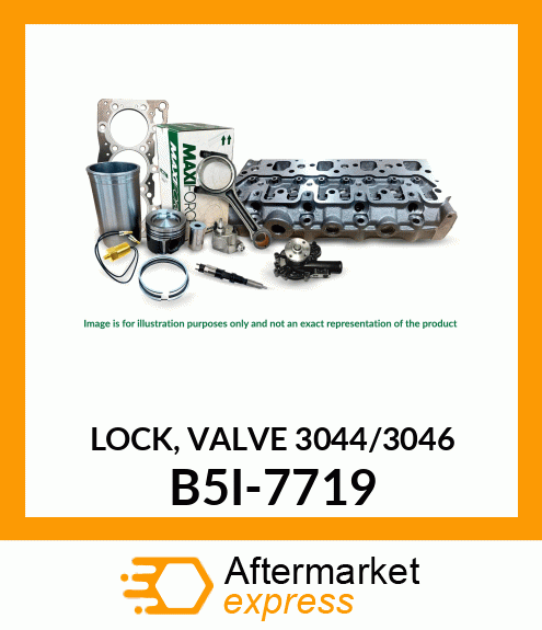 LOCK, VALVE 3044/3046 B5I-7719