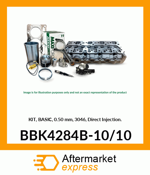 KIT, BASIC, 0.50 mm, 3046, Direct Injection. BBK4284B-10/10