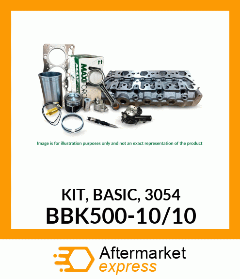 KIT, BASIC, 3054 BBK500-10/10