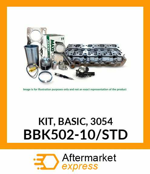 KIT, BASIC, 3054 BBK502-10/STD