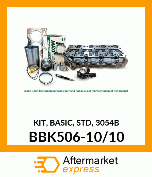 KIT, BASIC, STD, 3054B BBK506-10/10