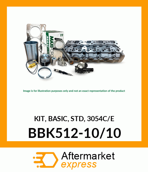 KIT, BASIC, STD, 3054C/E BBK512-10/10