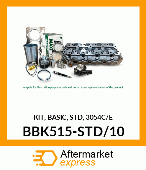 KIT, BASIC, STD, 3054C/E BBK515-STD/10