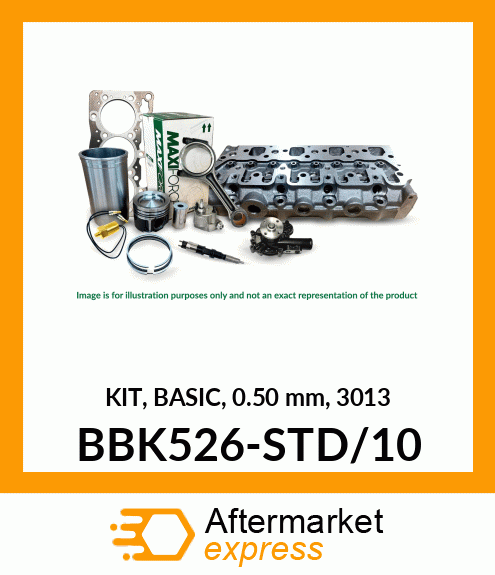 KIT, BASIC, 0.50 mm, 3013 BBK526-STD/10