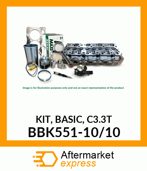 KIT, BASIC, C3.3T BBK551-10/10