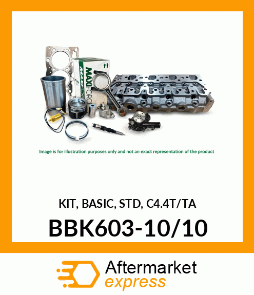 KIT, BASIC, STD, C4.4T/TA BBK603-10/10