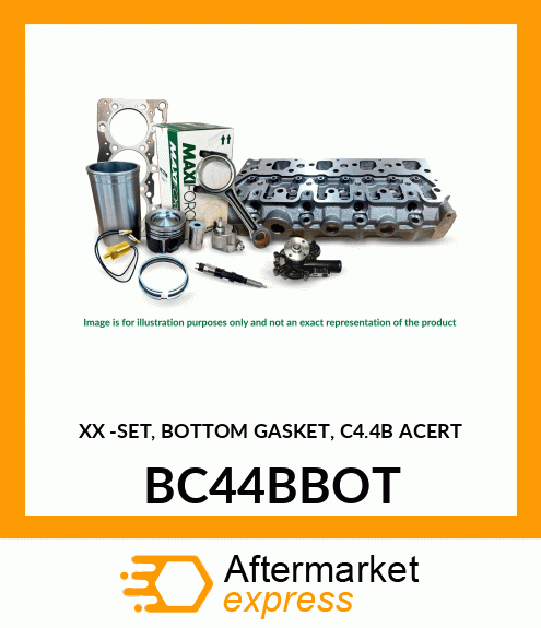 SET, BOTTOM GASKET, C4.4B ACERT BC44BBOT