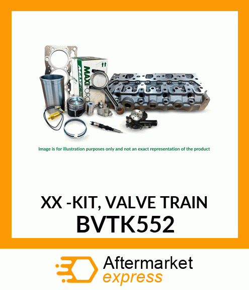 KIT, VALVE TRAIN BVTK552