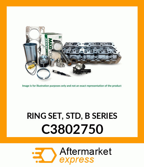 RING SET, STD, B SERIES C3802750