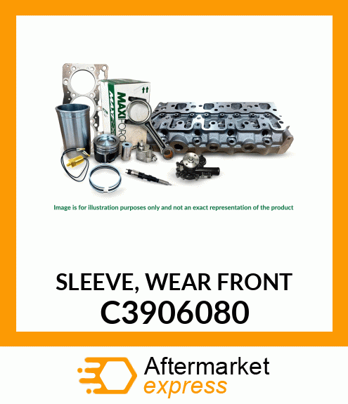 SLEEVE, WEAR FRONT C3906080