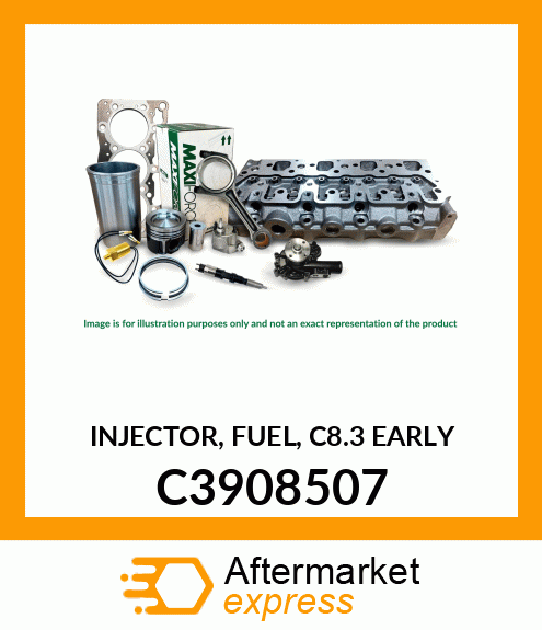 FUEL INJECTOR, 6C, EARLY C3908507