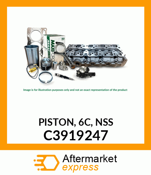 PISTON, 6C C3919247