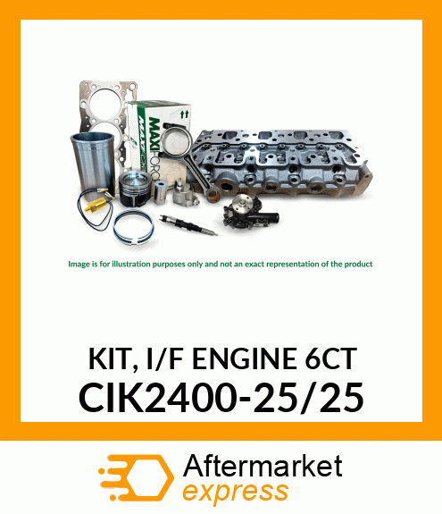 KIT, I/F ENGINE 6CT CIK2400-25/25