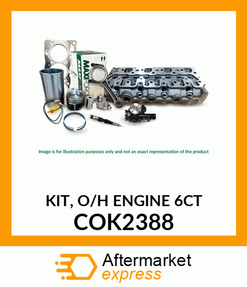 KIT, O/H ENGINE 6CT COK2388