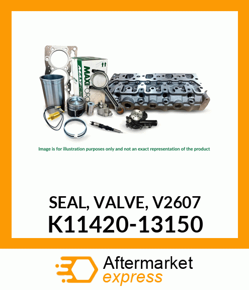 SEAL, VALVE, V2607 K11420-13150