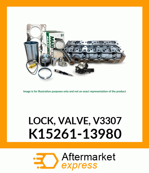 LOCK, VALVE, V3307 K15261-13980