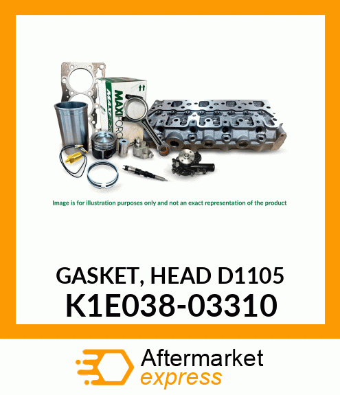 GASKET, HEAD D1105 K1E038-03310