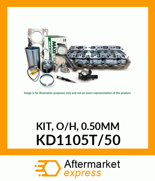 KIT, O/H, 0.50MM KD1105T/50