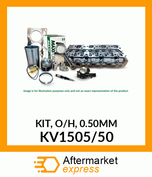 KIT, O/H, 0.50MM KV1505/50