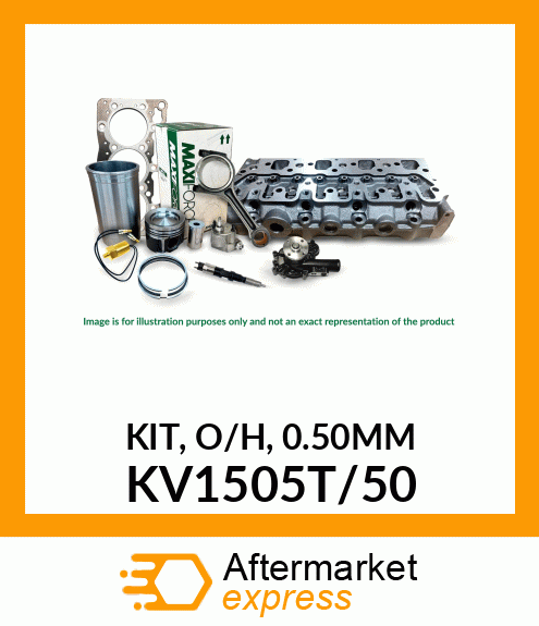 KIT, O/H, 0.50MM KV1505T/50