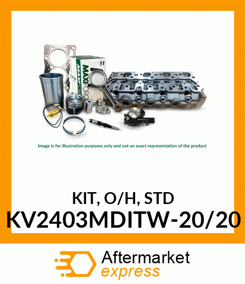 KIT, O/H, STD KV2403MDITW-20/20