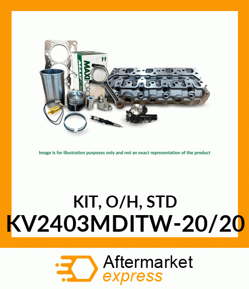 KIT, O/H, STD KV2403MDITW-20/20