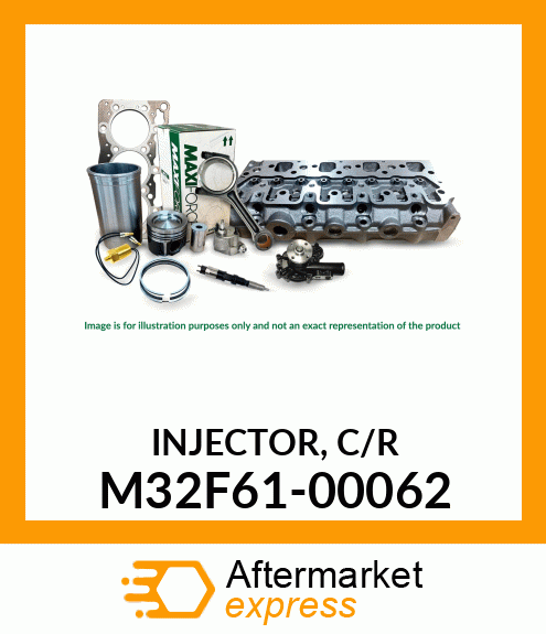 INJECTOR, C/R M32F61-00062