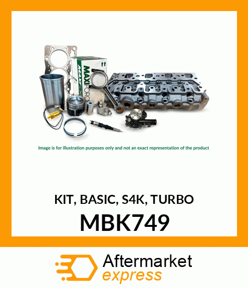 KIT, BASIC, S4K, TURBO MBK749