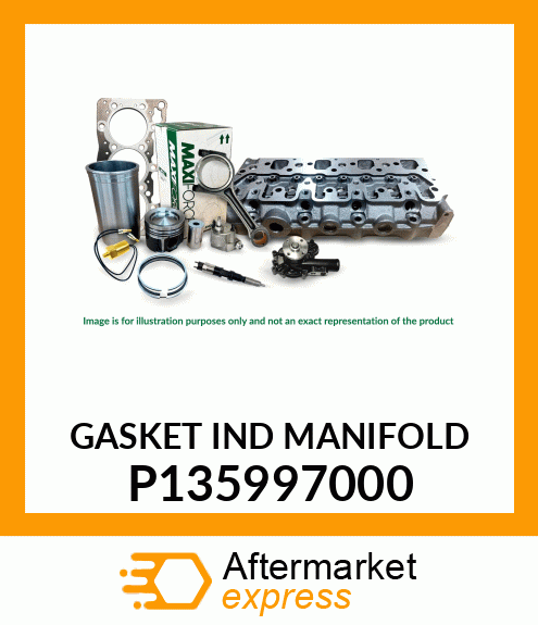 GASKET IND MANIFOLD P135997000