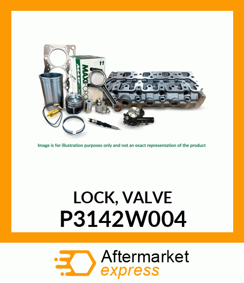 LOCK, VALVE P3142W004