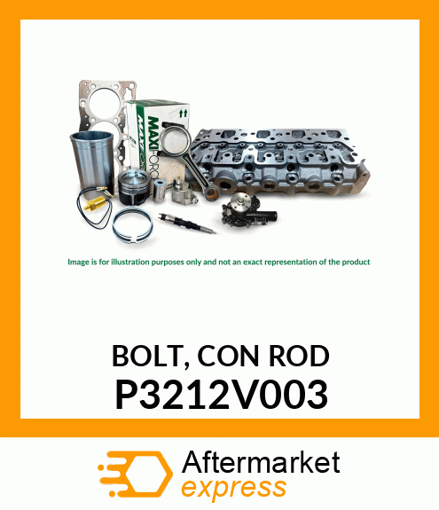 BOLT, CON ROD P3212V003