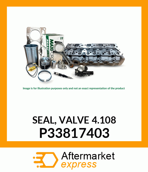 SEAL, VALVE 4.108 P33817403