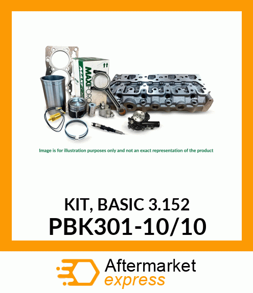 KIT, BASIC 3.152 PBK301-10/10