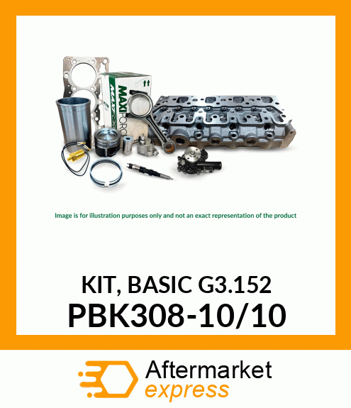 KIT, BASIC G3.152 PBK308-10/10