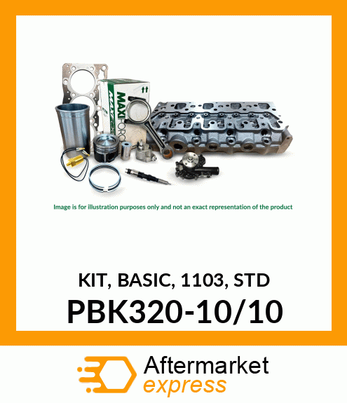 KIT, BASIC, 1103, STD PBK320-10/10