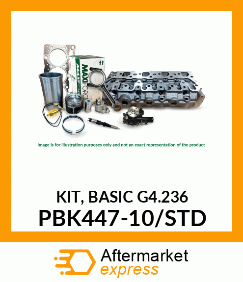 KIT, BASIC G4.236 PBK447-10/STD