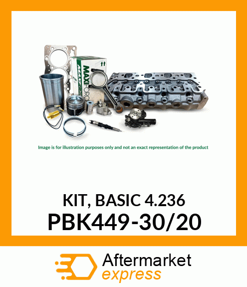 KIT, BASIC 4.236 PBK449-30/20