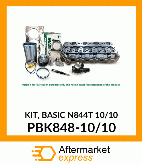 KIT, BASIC N844T 10/10 PBK848-10/10