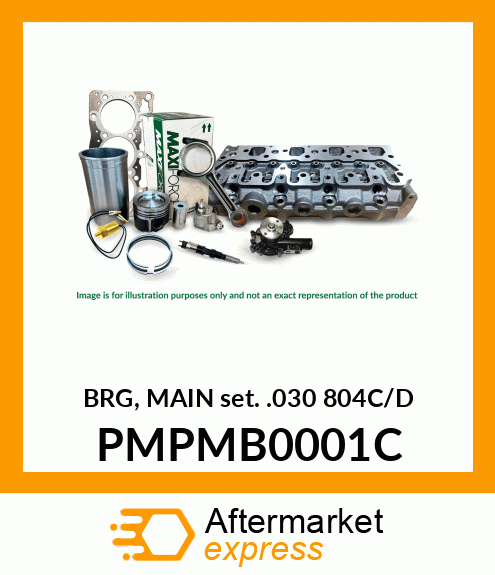 BRG, MAIN SET .030 804C/D PMPMB0001C